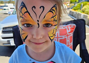 Colourful Kids Face Painting