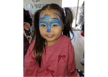 Face painting by Carrie