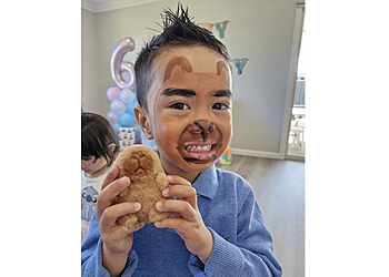 Face painting by Carrie