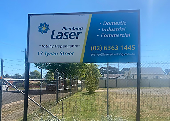 Laser Plumbing Orange