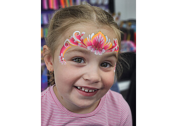 Purple Possum Face Painting