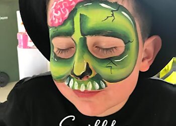 Scribbles Face Painting