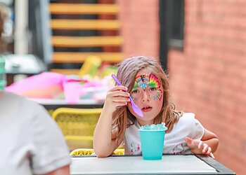 Scribbles Face Painting