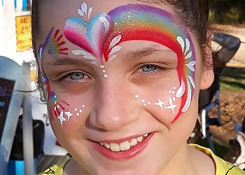 Sparkly Fairy Face Painting