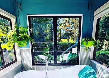 Women Washing Windows